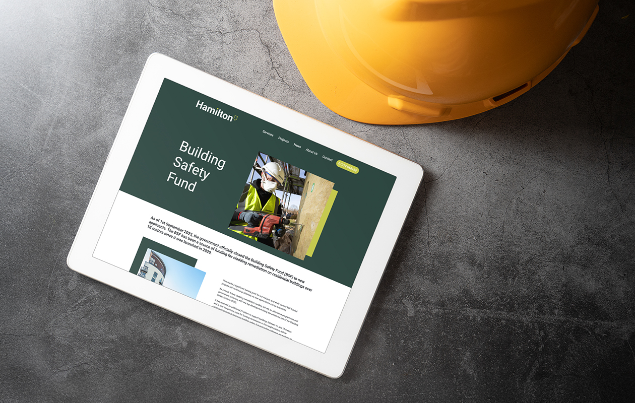 Closure of the Building Safety Fund to new applicants